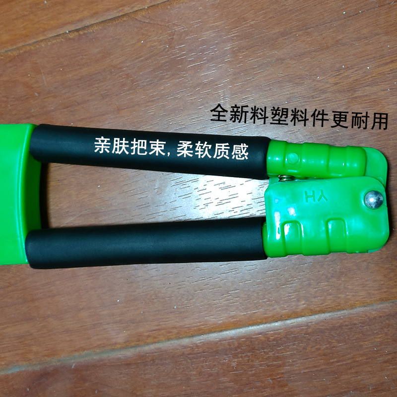 双杆不锈钢垃圾夹拾物器取物夹加长柄夹钳子环卫野外道路卫生清洁详情3