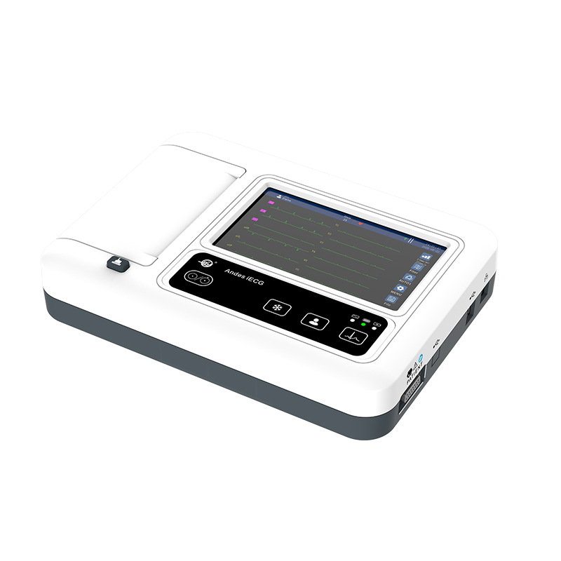 iECG-03A three-channel electrocardiograph, a portable, small and printable medical electrocardiograph exclusively for foreign trade pic 9
