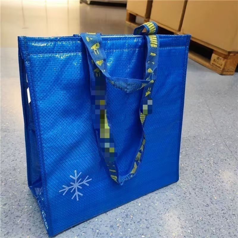 Cold preservation ice bag, insulated bag, insulated bag, thickened aluminum foil hand-held bag, refrigerated distribution tower, snowflake, can hold ice cubes pic 1