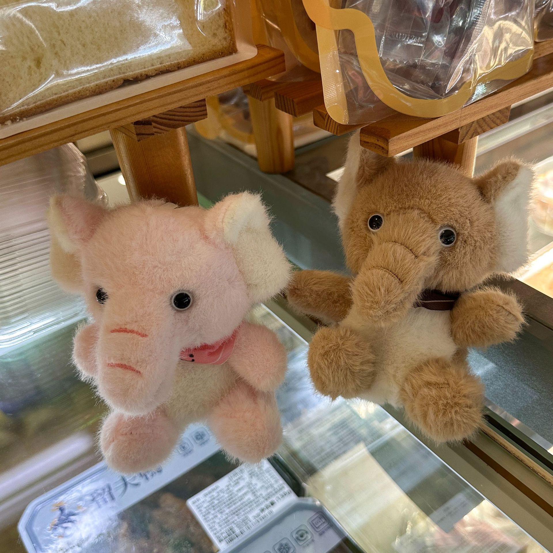 网红可爱萌围巾大象挂件毛绒玩具公仔书包包包挂饰钥匙扣娃娃玩偶详情9