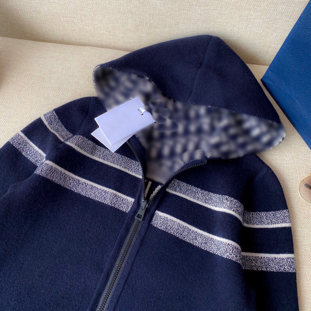 南油原单工厂私渠2024精品女装批发针织连帽拉链开衫外套男女通用详情10