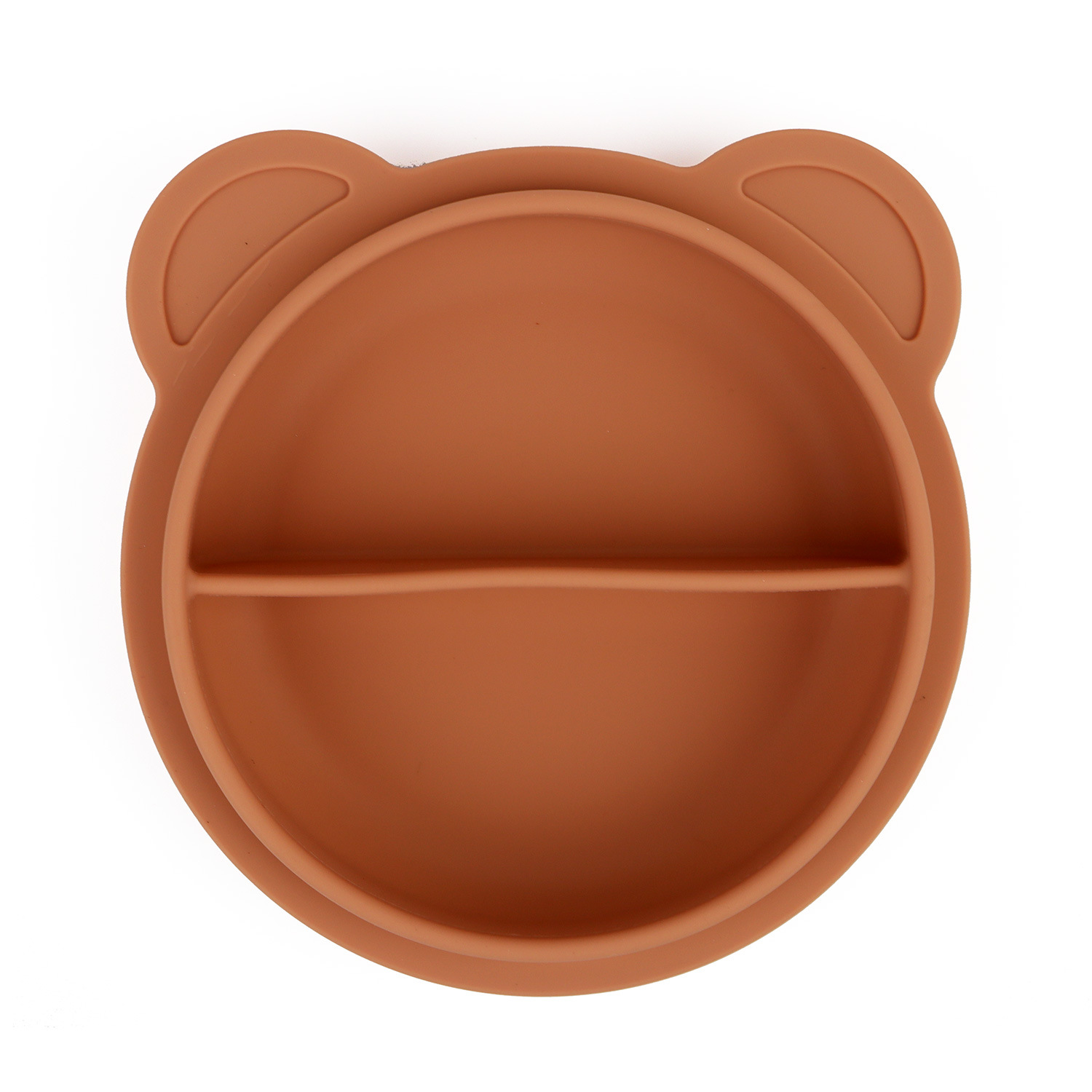 小熊品牌儿童硅胶碗带盖 宝宝辅食碗微波炉可加热 零食碗大力吸盘防打翻 日用喂养餐具安全健康详情12