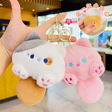 可爱米奇公仔流沙钥匙链漂浮液体挂饰钥匙圈包包挂件亚克力钥匙扣详情25