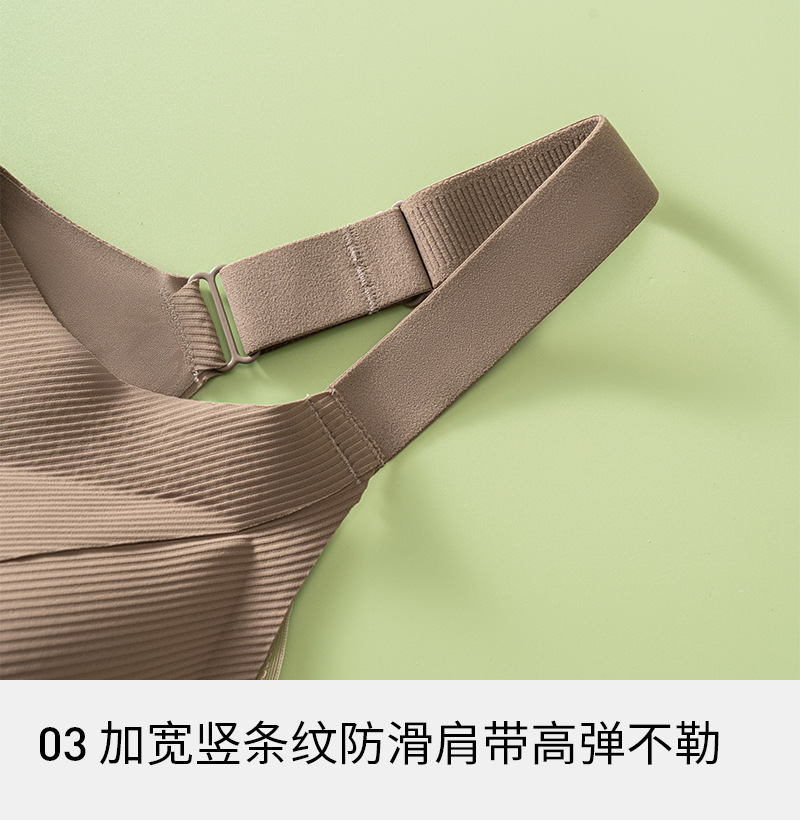 大胸显小聚拢内衣女士无钢圈收副乳防下垂调整型薄款2025新款文胸详情16