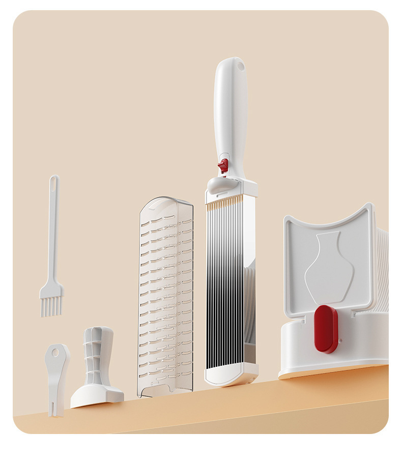 Cross-border fresh meat slicer, stainless steel meat slicer, quick meat slicing magic tool, multi-functional household meat shreds kitchen pic 21