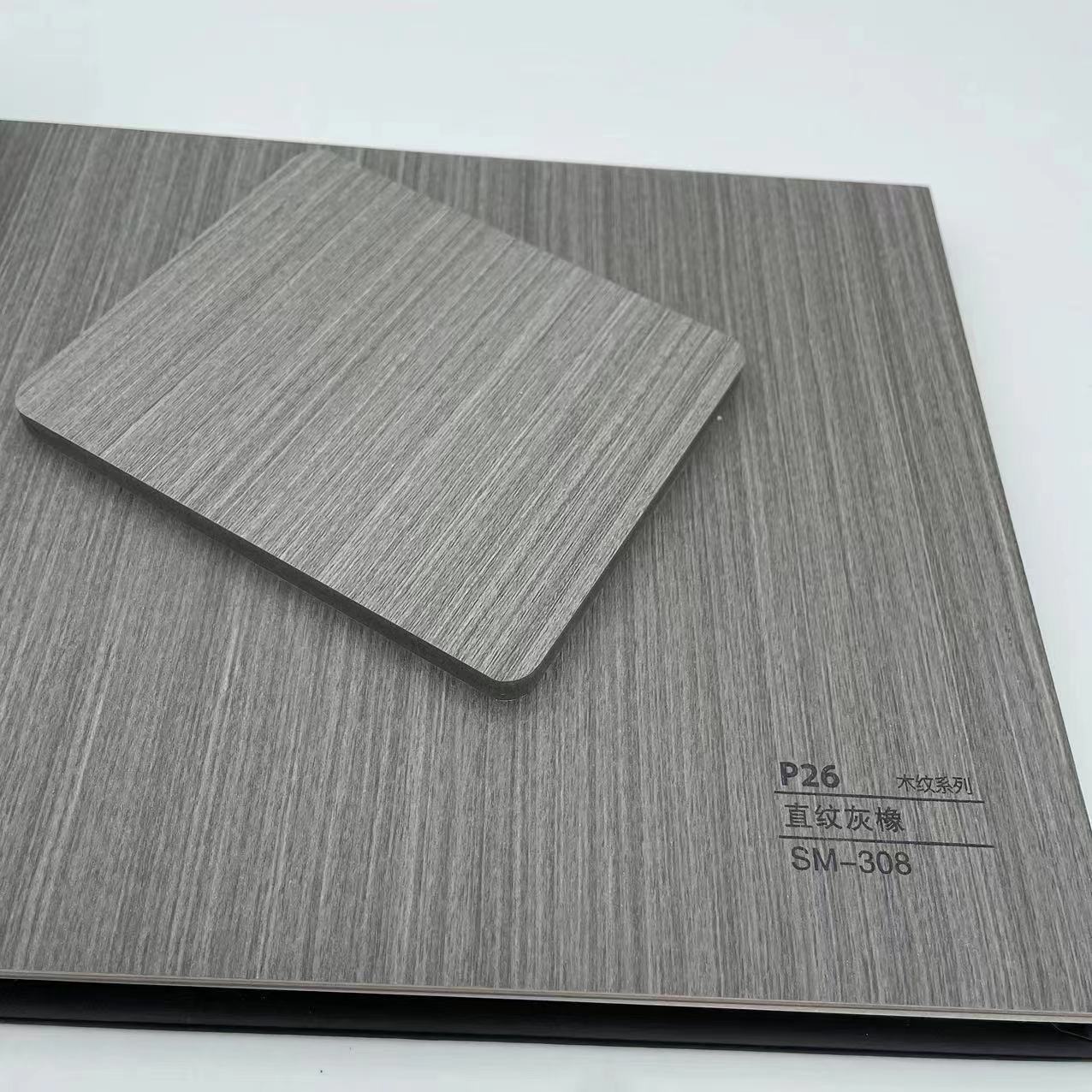 Bamboo and wood fiber PET metal mirror carbon crystal board wall panels, hotel quick-installation water ripple bamboo charcoal wood veneer panels pic 17
