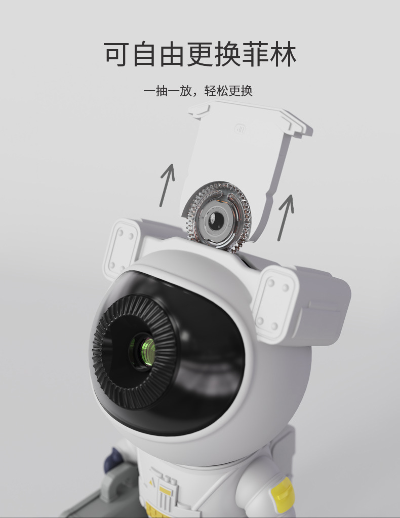 银河投影灯 客厅卧室氛围灯宇航员创意礼品宇宙星空灯详情9