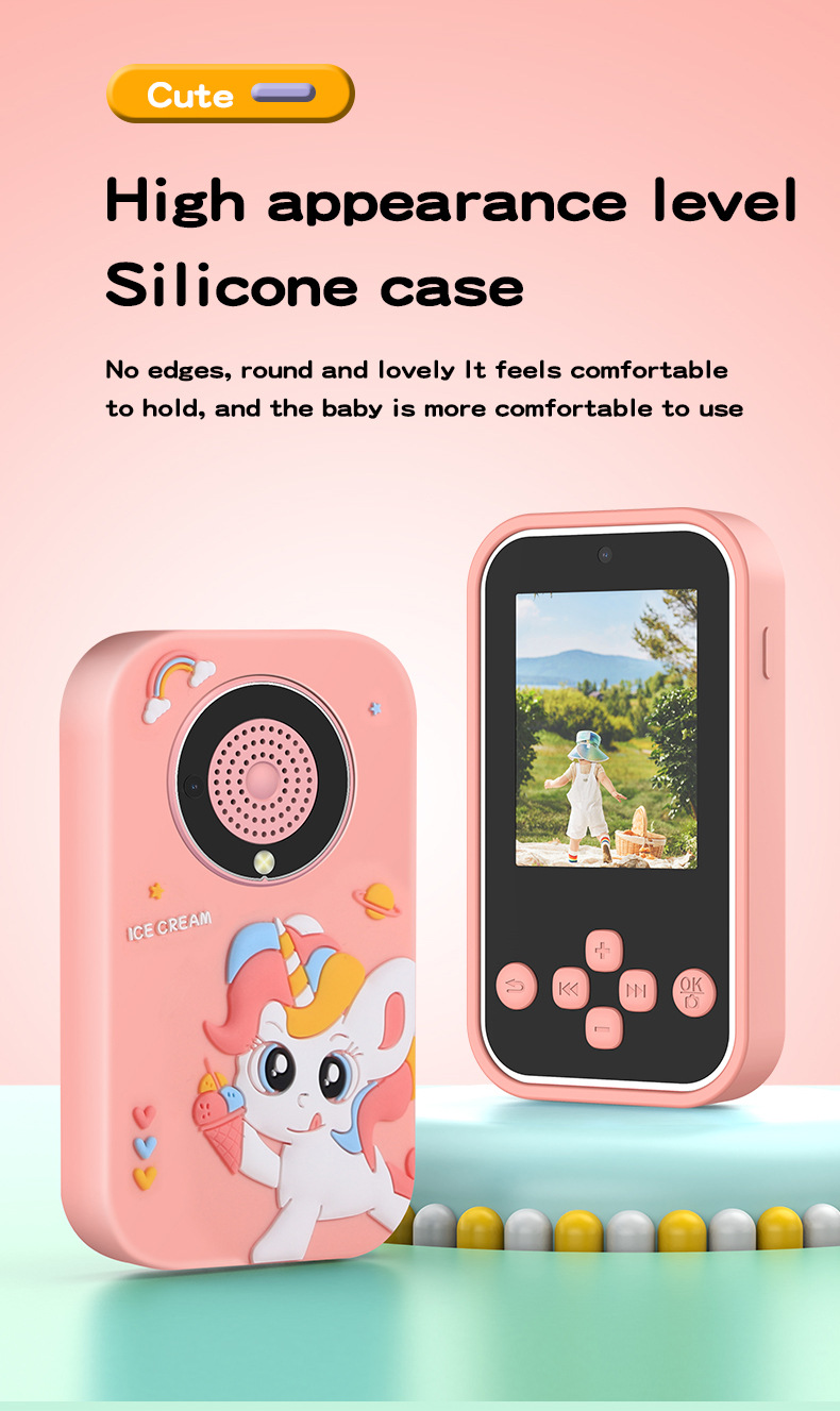 A20儿童手机相机可拍照录像 益智小孩子礼品玩具学生数码照摄相机详情8