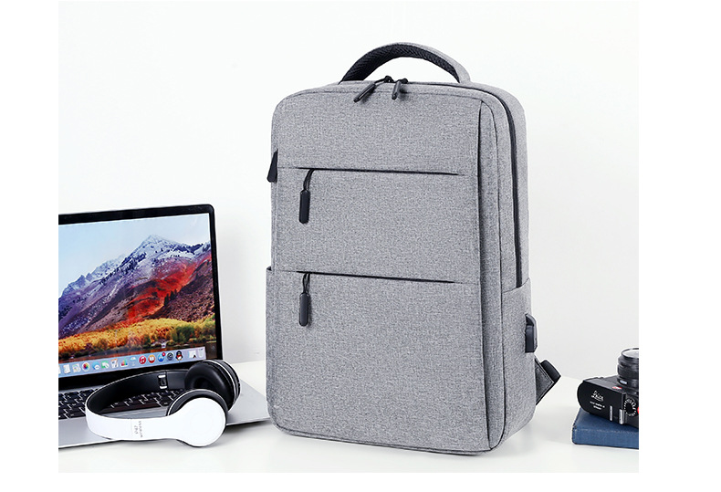 Cross border business backpack mochila multifuncional de gran capacidad para hombres advanced sense laptop bag USB imprimible pic 23