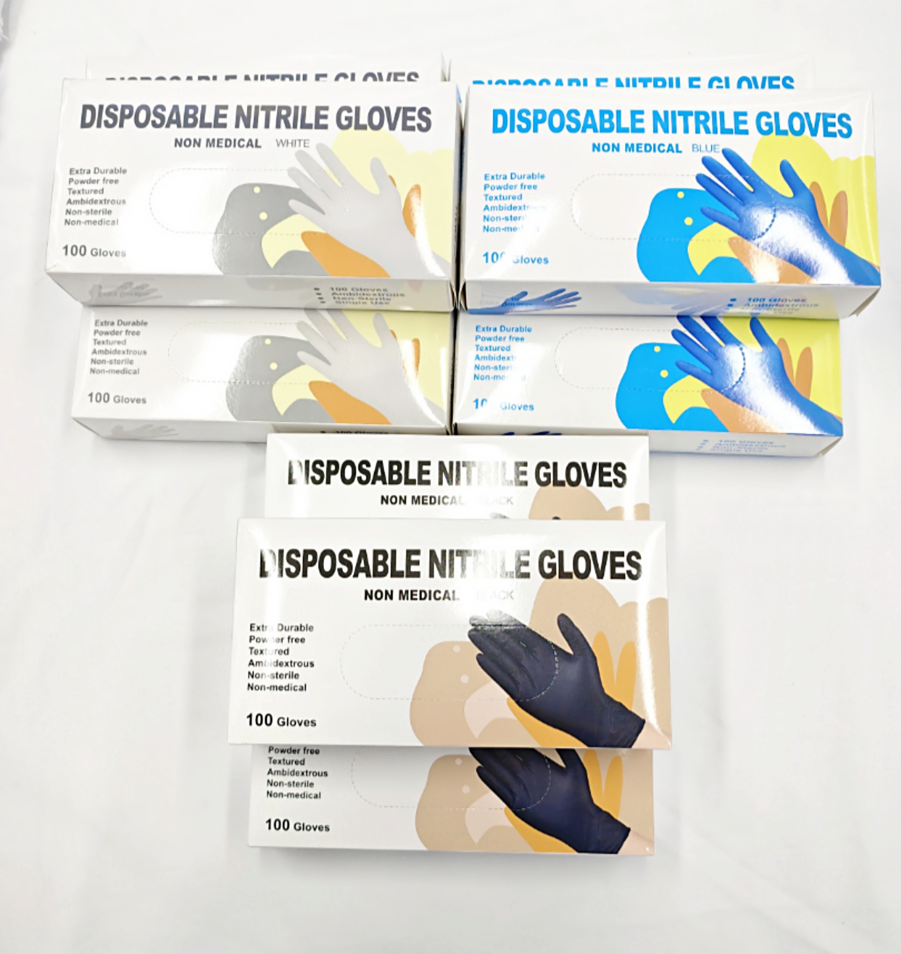 Nitrile gloves加厚防油防水清洁丁晴一次性家用日用高弹丁腈手套详情9