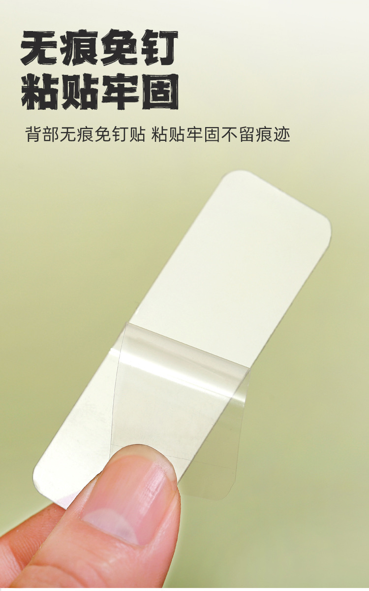 Wholesale of simple single-color door and window handles, self-adhesive glass without drilling, mobile sliding assistant, and household plastic handles pic 7