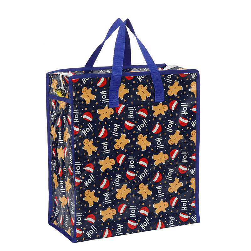 厂家批发衣物收纳袋防水防潮编织袋家用棉被衣服收纳手提打包袋详情29