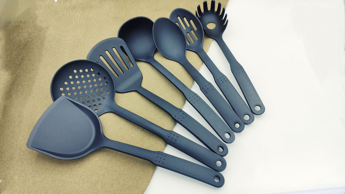 Amazon nylon kitchenware in stock: soup spoons, spatulas, spaghetti claws, soup spoons, kitchen ware pic 39