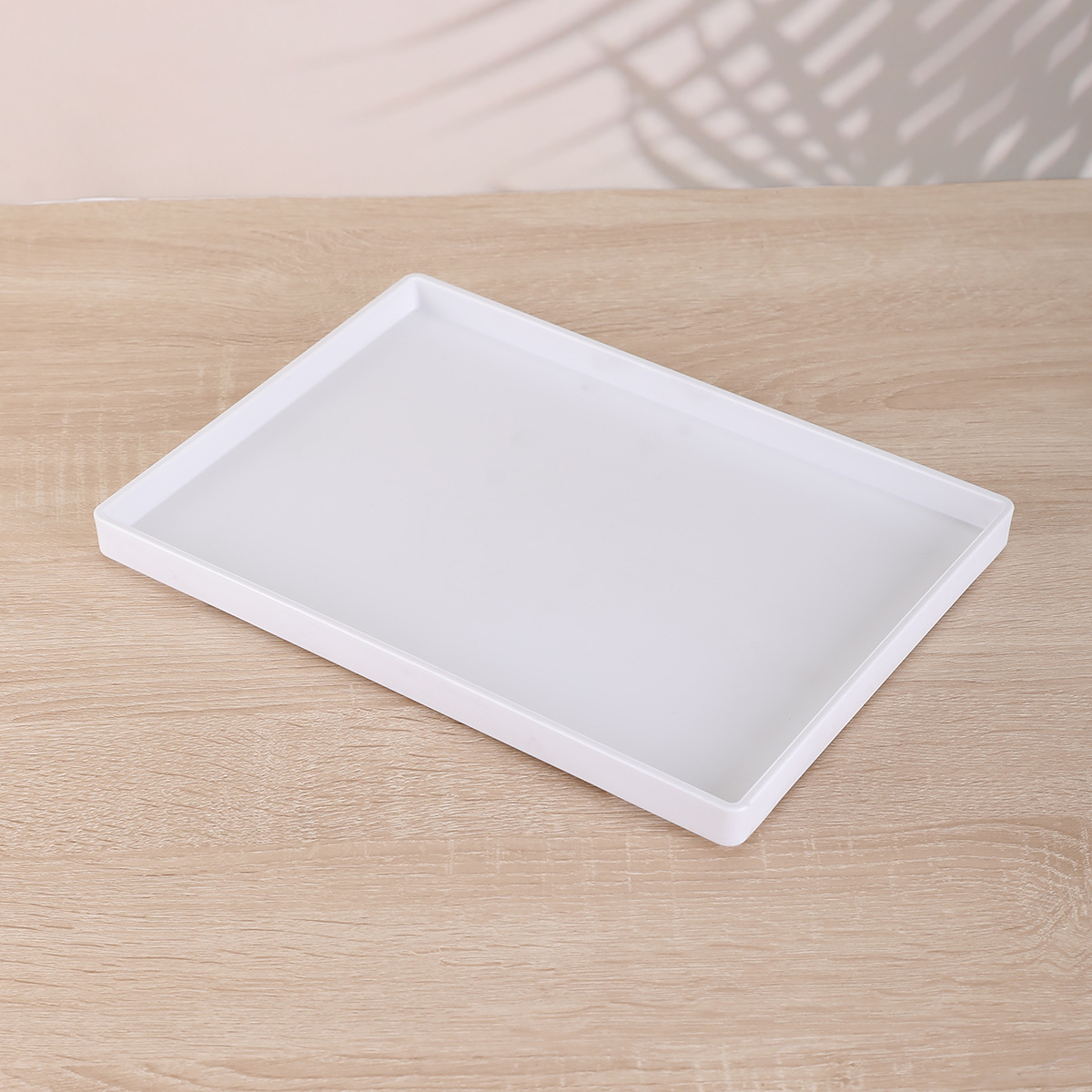 New simple rectangular plastic trays, guest room tea trays, hotel and guesthouse storage trays, and cafeteria food delivery trays pic 5