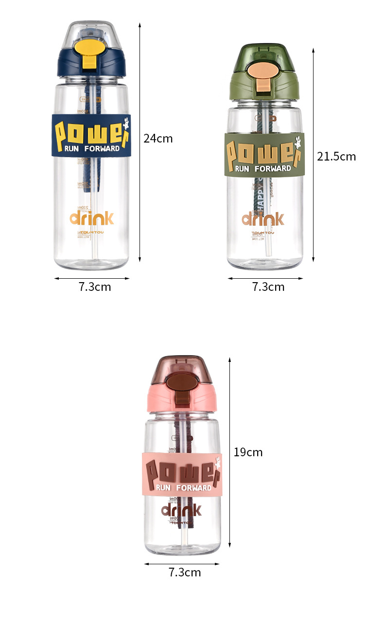 吸管水杯学生耐高温卡通可爱通用批发塑料随手杯直饮大容量水壶详情28