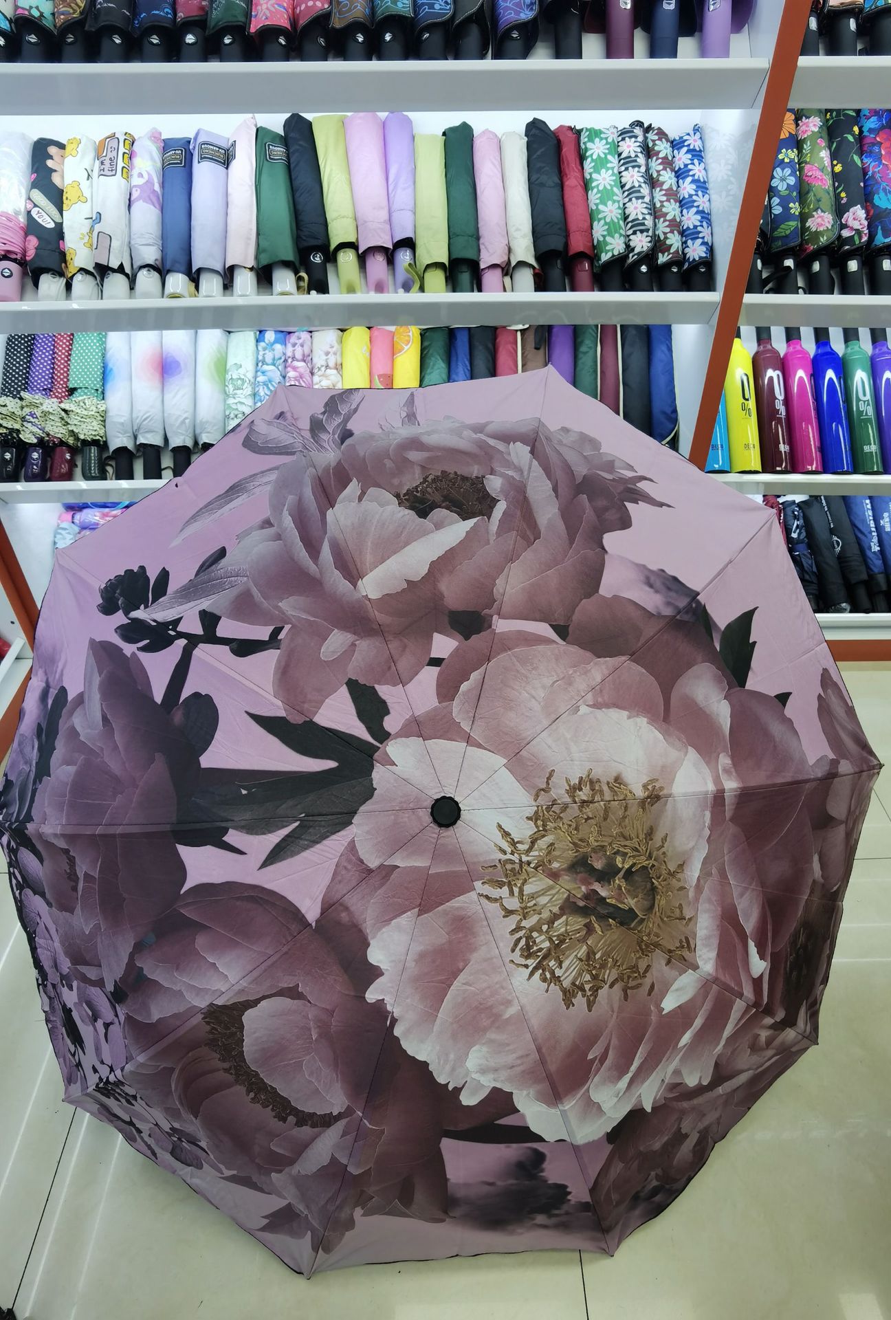 High appearance level rose umbrella, all-weather and all-weather sunshade umbrella, sun protection and UV protection umbrella, high appearance level folding umbrella for girls pic 8