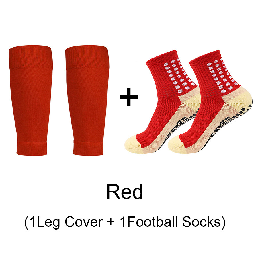 T跨境热销运动袜护腿袜套装足球袜点胶防滑瑜伽袜运动吸汗透气袜详情6