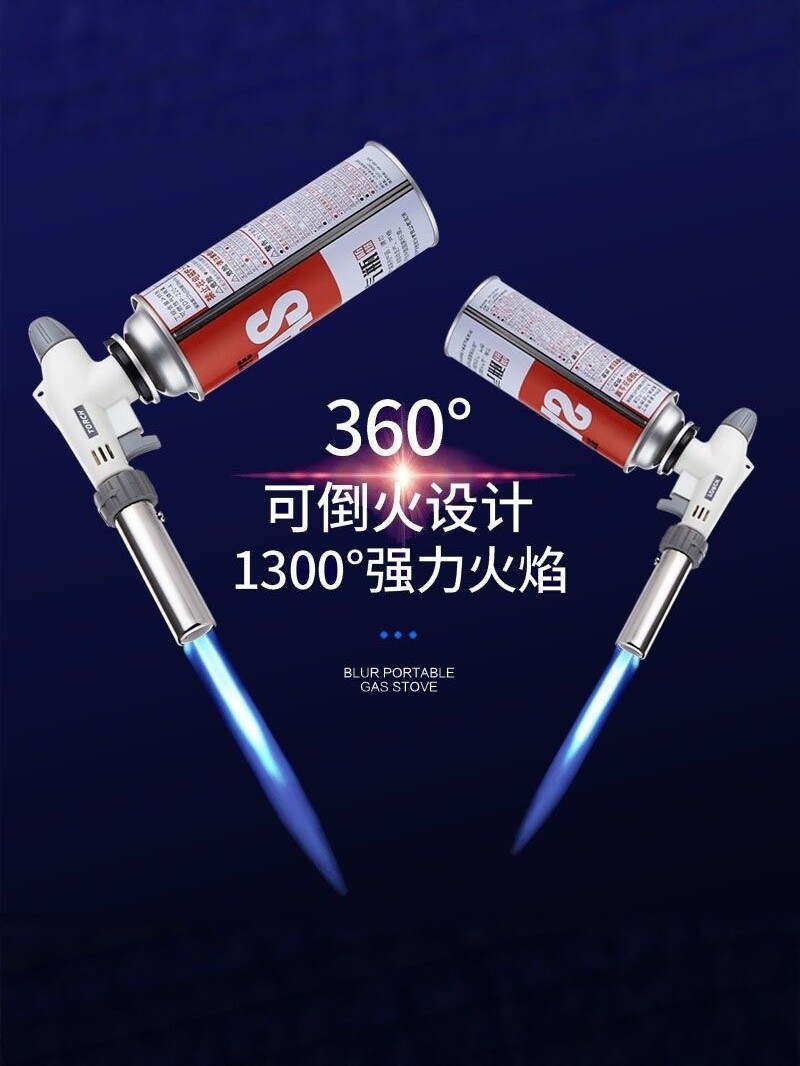 Портативный карточный огнемет 516C, высокотемпературный сварщик с пиротехническим воспламенителем для выпечки, гриль на открытом огне pic 7
