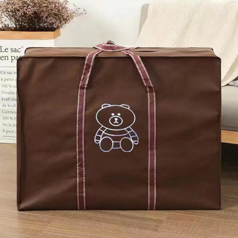 编织袋搬家打包袋特大号行李袋防潮收纳袋被子衣服袋手提袋无纺布详情19