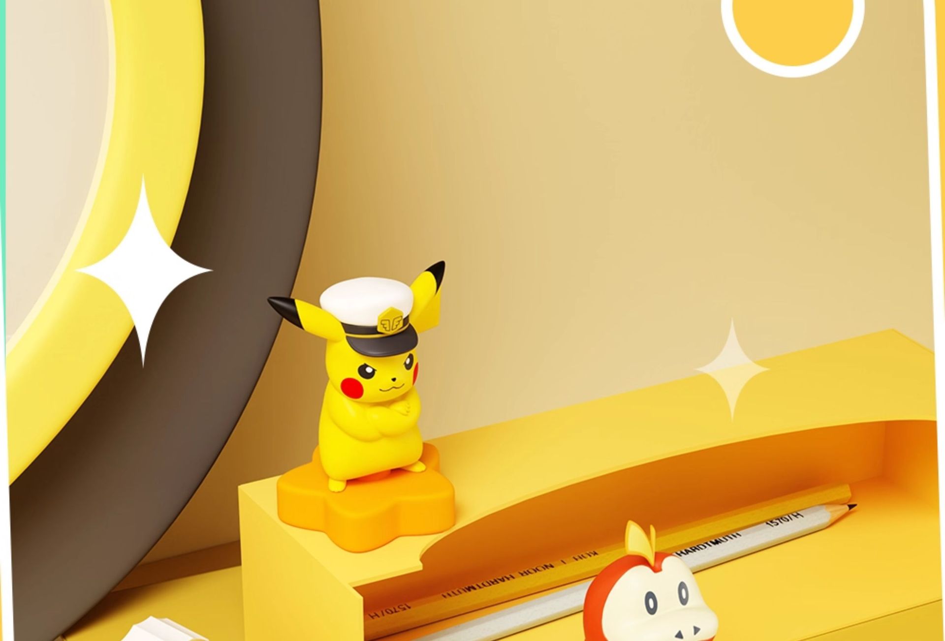 宝可梦正版多玩法小摆件盲盒桌面手办公仔笔帽橡皮擦玩偶礼物详情8