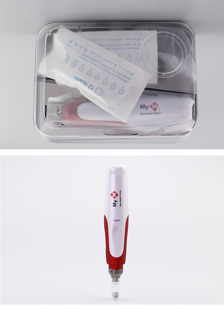 纳米微针仪MYM电动微针笔水光MTS导入仪器电动纳米微晶笔美容工具详情9
