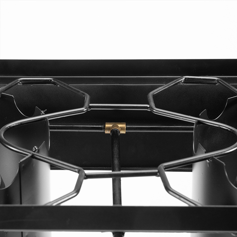 ATLAS Outdoor portable double-head gas stove, picnic stove, high-power folding camping cookware, Amazon stock, double-head pic 7