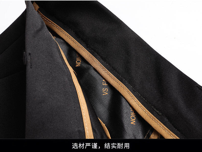 全渠道代发大量现货高档中老年百搭四季休闲长裤商务西裤宽松直筒详情12