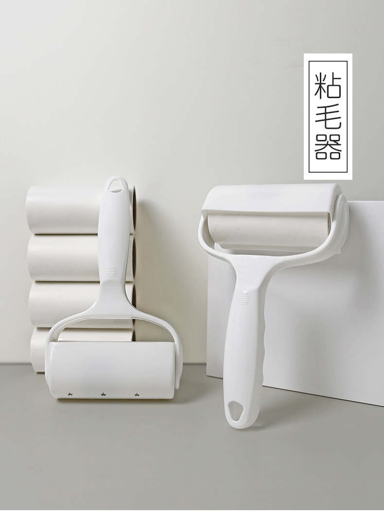 Hair-sticking roller bed detachable roller brush, hair-sticking brush, clothes dust-sticking roller, paper roll hair-sticking roller pic 2