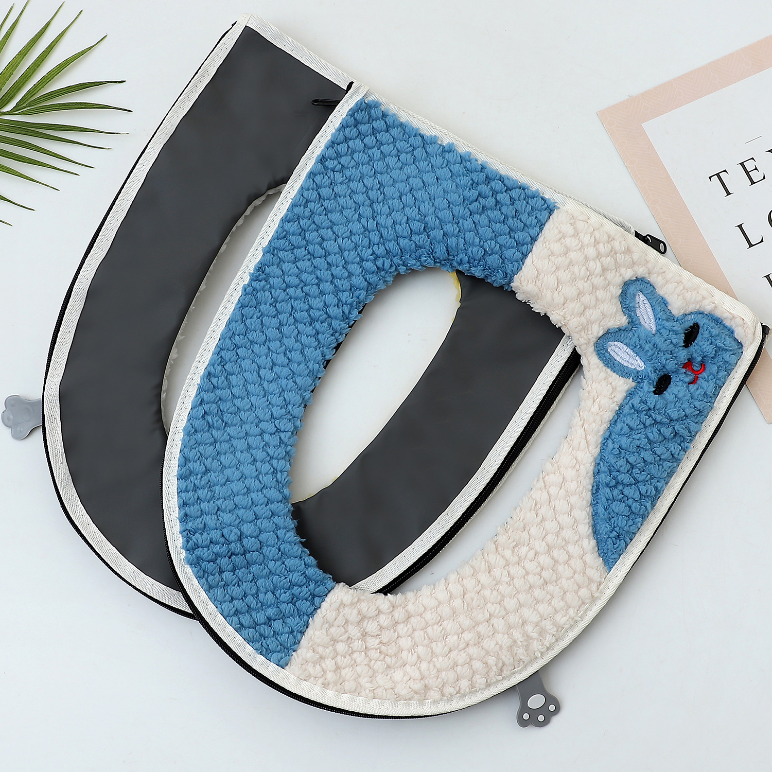 马桶垫2024新款防水家用冬季加厚四季通用坐便套厕所马桶坐垫垫子0358详情2