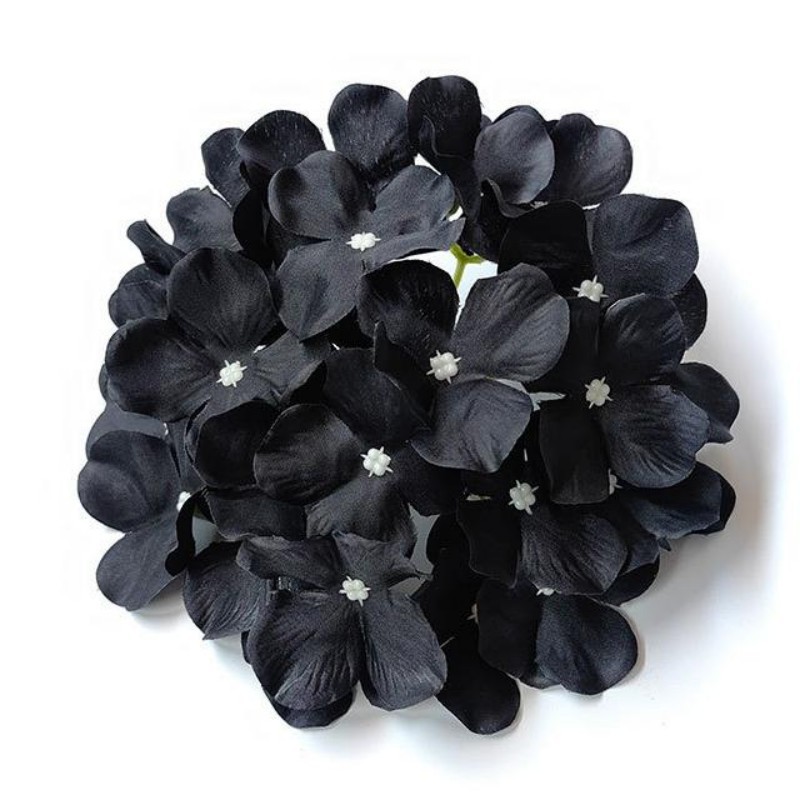 仿真绣球花头婚庆花墙路引罗马柱装饰插花道具材料绢布假绢花批发详情9