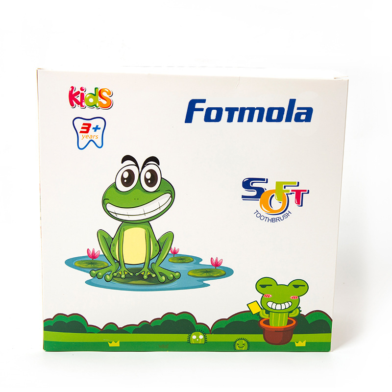 FOTMOLA儿童牙刷卡通软毛儿童牙刷软胶厂家代批发送玩具清洁儿童详情6
