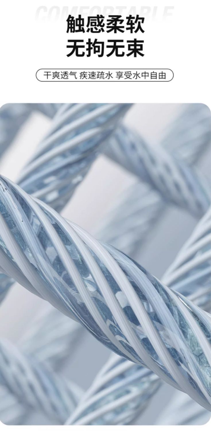 男士泳裤仿鲨鱼皮男款5分游泳裤防尴尬成人平角短裤温泉沙滩泳裤详情7