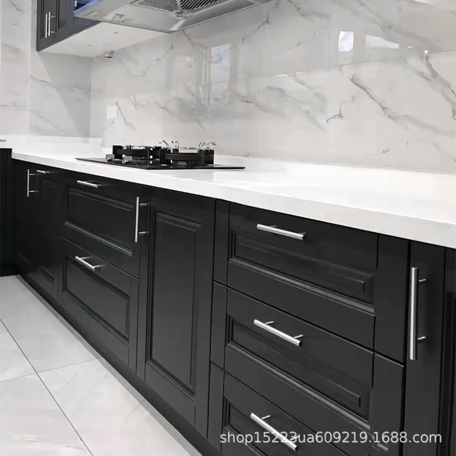 不锈钢拉手橱柜拉手柜门拉手抽屉把手家具拉手空心T型小拉手详情12