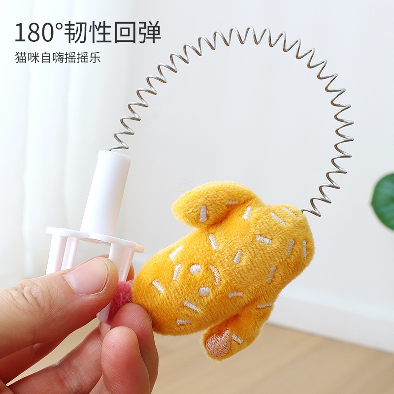 趣味瓦楞纸猫抓板摇摇乐猫咪玩具圣诞系列猫咪自嗨解闷猫抓板玩具详情21