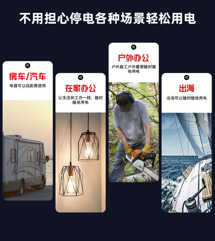 纯正波逆变器1000W-3000W/220V车用房车电动车机头车载逆变器详情6