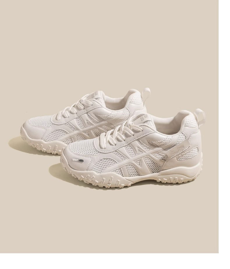 小个子内增高女鞋真皮德训鞋女款夏季透气网面阿甘鞋休闲运动板鞋详情18