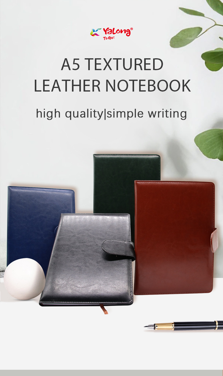 Yalong Cross-border PU Leather A5 notebook, small square Russian-specific notebook, soft leather printed notebook pic 1
