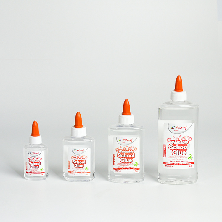 雅隆跨境学生胶瓶装液体学校学生手工DIY胶可水洗PVA透明胶水详情5