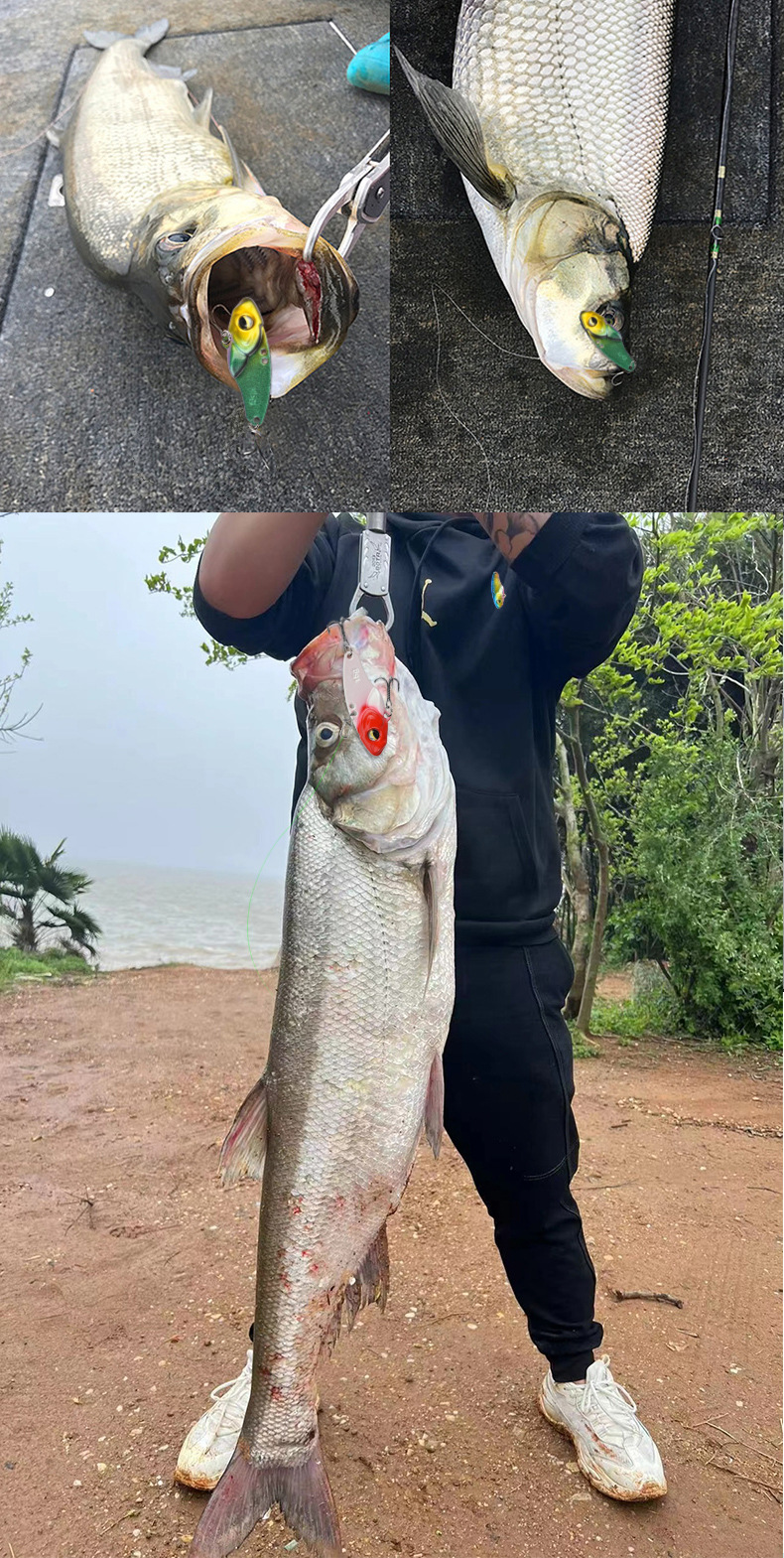 vib fake bait, thin-backed lure rattlesnake, iron plate long-range casting Special fishing bait and fishing gear, beginner fishing set wholesale bait pic 7