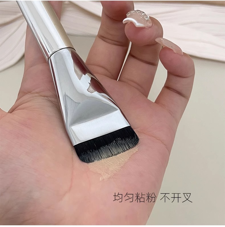 一字型粉底刷平头刀锋沧州化妆刷底妆刷粉底液专用面膜刷美妆工具详情9