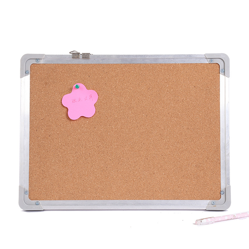 Creative dual-function combination board pin-fixed cork board magnetic writing whiteboard size can be customized factory wholesale pic 9