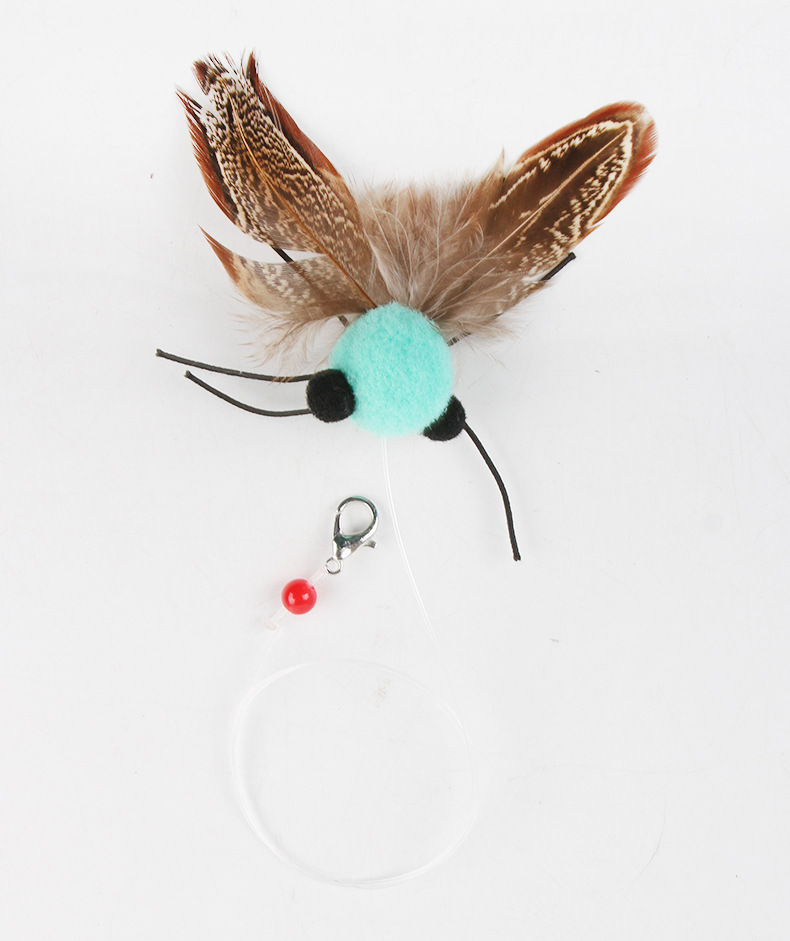 仿真大昆虫逗猫棒替换头逗猫棒替换小飞虫替换头宠物猫猫玩具详情12