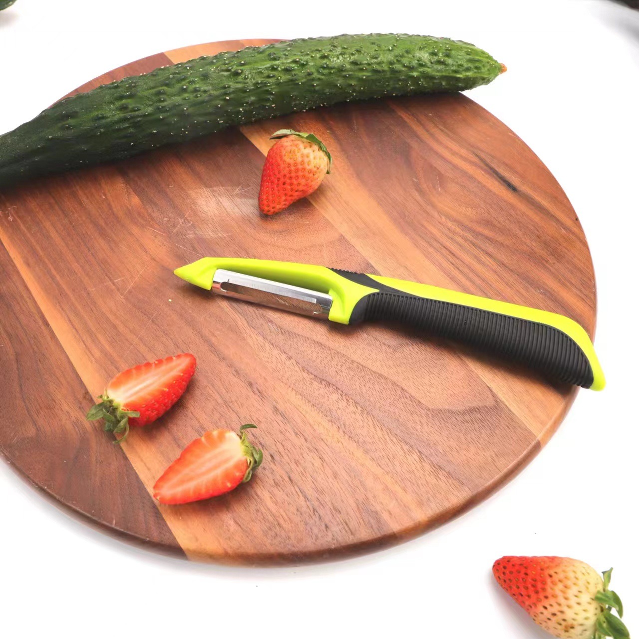 New type of peeler, anti-slip stainless steel peeler, fruit and vegetable peeler, household melon peeler, kitchen worker, factory direct sales pic 10