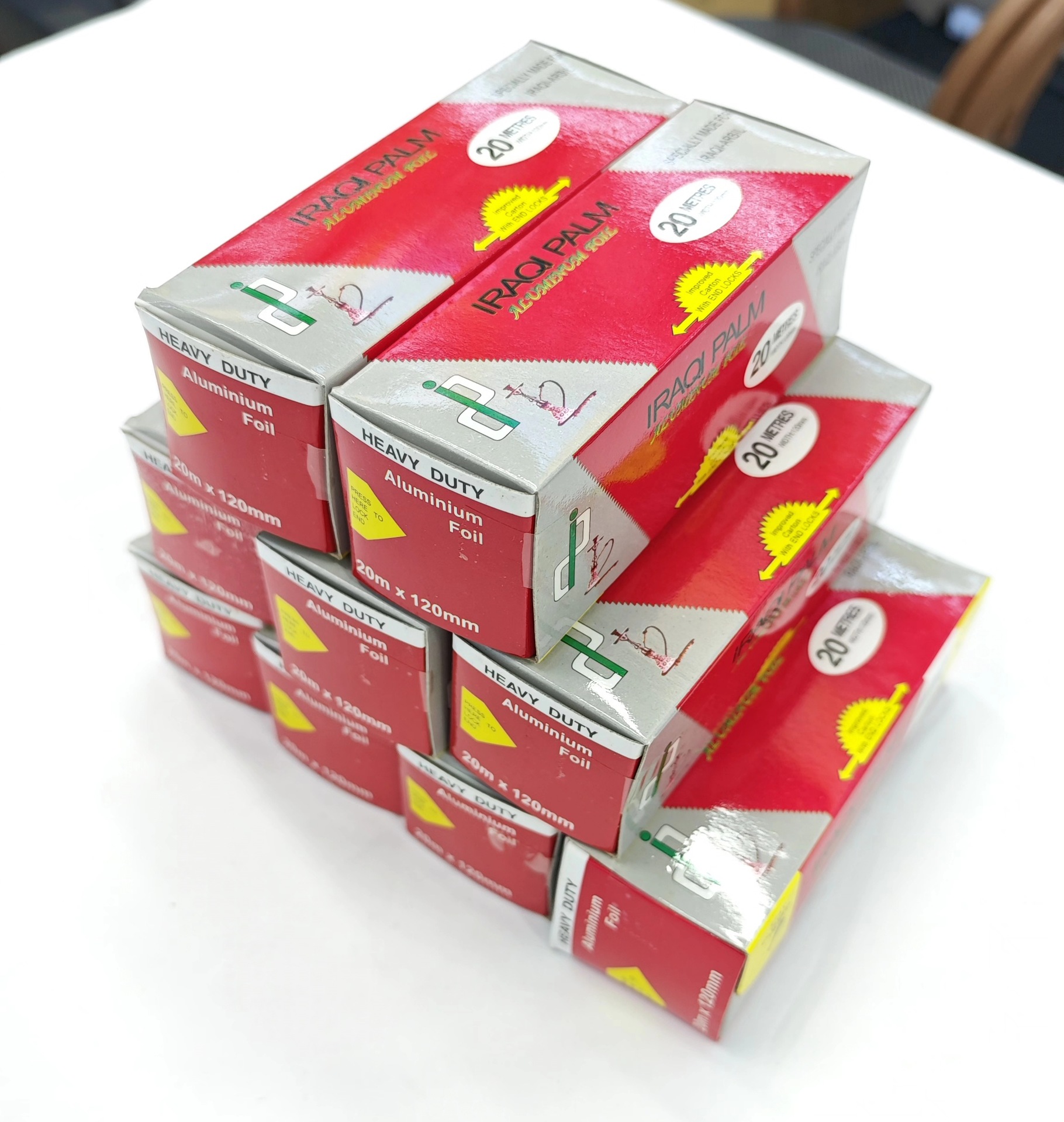 跨境电商货源铝箔水烟专用打孔阿拉伯水烟纸放炭锡纸卷装锡箔纸详情4