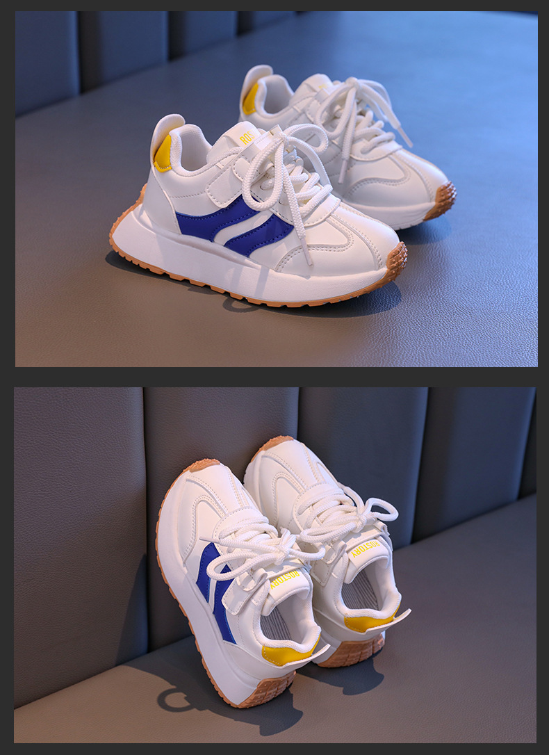 儿童鞋子女童老爹鞋2024新款男童四季休闲运动鞋中大童百搭阿甘鞋详情11