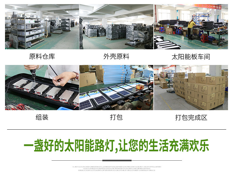 跨境爆亮一体化太阳能路灯 户外防水人体感应庭院灯新农村LED壁灯详情7