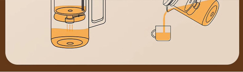 胡桃木飘逸杯家用泡茶分离壶耐热玻璃泡茶壶冲茶器茶水分离壶茶具详情9