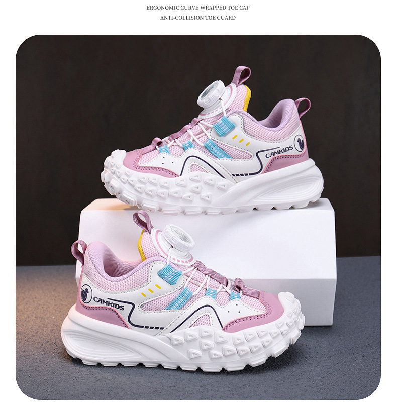 严选CAMKIDS夏季新款儿童运动鞋时尚透气男女童榴莲底跑步户外鞋详情34