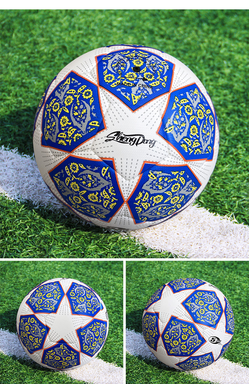 Wholesale of new size 5 football for European Cup, UEFA Champions League and World Cup with pu adhesive PVC pic 18