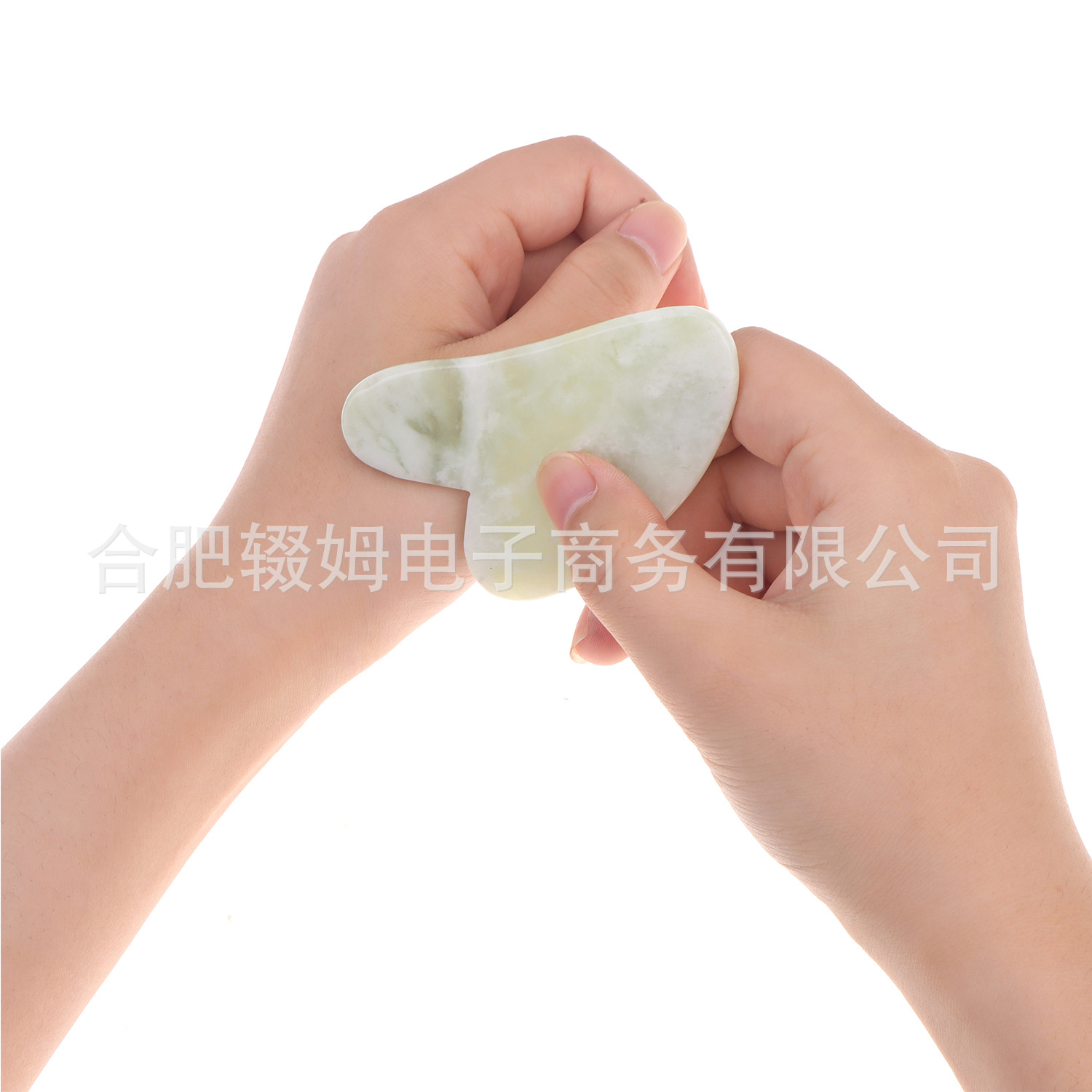 天然玉石刮痧板按摩器面部脸部全系经络刮痧板甲翠绿玉刮痧片皮肤护理工具详情6